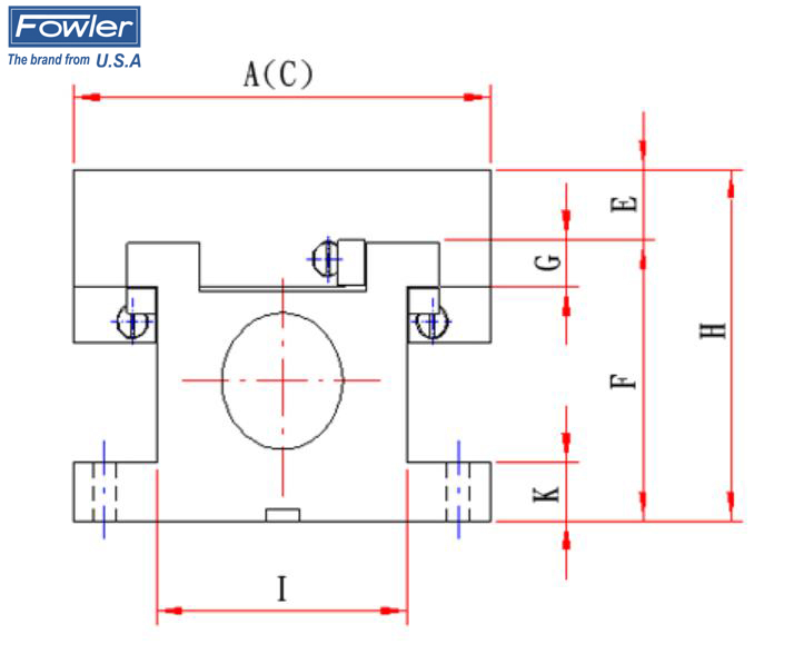 强力型工字滑台 FOWLER/福勒 54-405-155