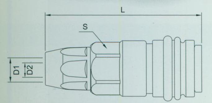 锁管式单手操作快速接头 FORANT/泛特 87115044