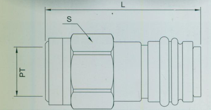 内牙式单手操作快速接头  FORANT/泛特  87115051