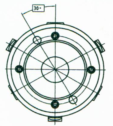 C型短锥三爪自定心卡盘160mm  FORANT/泛特  88210154