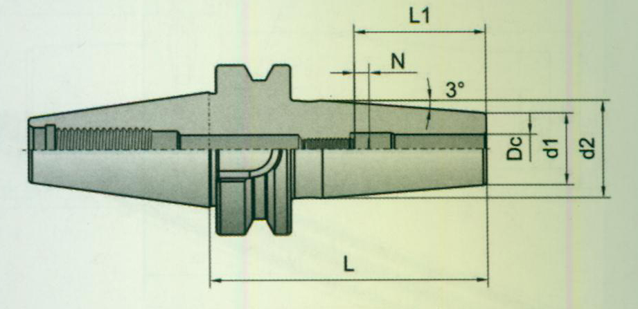 热缩式刀柄-BT40轻型12  FORANT/泛特  88212597