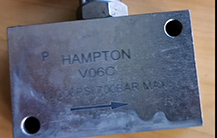 汉普 HAMPTON V06C 手控单向节流阀 汉普 HAMPTON V06C 手控单向节流阀