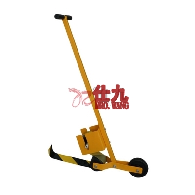 安赛瑞 SAFEWARE 11680 胶带划线车（黄色）金属材质，黄色，可划线胶带**大宽度100mm