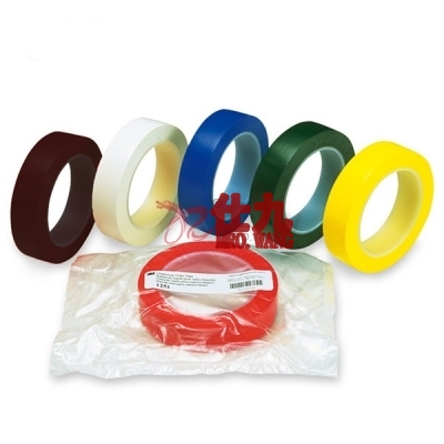 安赛瑞 SAFEWARE 14419 桌面定位划线胶带（红）高性能自粘性PVC材料,红色,25mm×66m