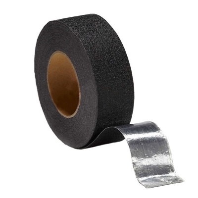 安赛瑞 SAFEWARE 14452 铝箔防滑胶带（黑色）铝箔基材+金刚砂防滑颗粒,100mm×20m