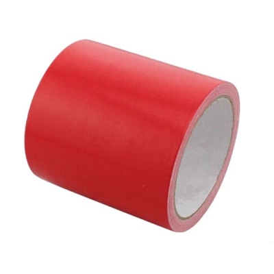安赛瑞 SAFEWARE 14330 地板划线胶带（红）高性能自粘性PVC材料,红色,100mm×22m