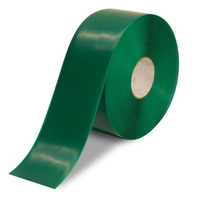 安赛瑞 SAFEWARE 15004 重载型划线胶带（绿）高强度PVC材料,自带背胶,绿色,厚度1mm,50mm×30m