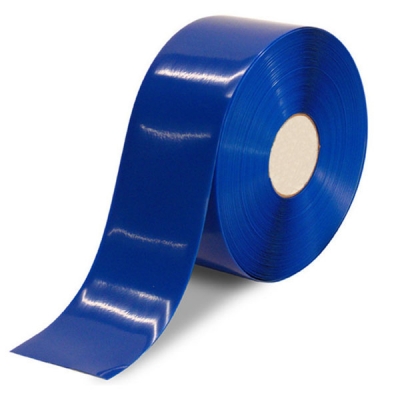 安赛瑞 SAFEWARE 15103 重载型划线胶带（蓝）高强度PVC材料,自带背胶,蓝色,厚度1mm,100mm×30m