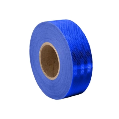 安赛瑞 SAFEWARE 14355 超级晶格反光警示胶带（蓝）超级晶格反光材料,蓝色,50mm×50m