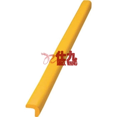 安赛瑞 SAFEWARE 11605 经济型防撞条（黄色细款）经济型防撞条（直角）-发泡橡胶材质,黄色,22X22X900MM