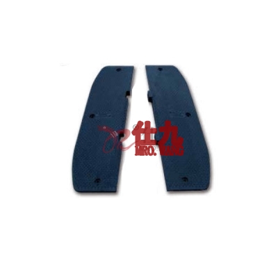 安赛瑞 SAFEWARE 11119 重载反光减速板端头 优质原生橡胶,黑色,含安装配件,900×250×50mm