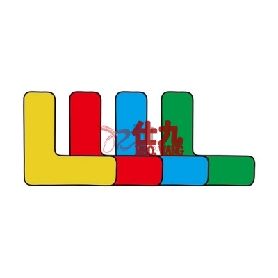 安赛瑞 SAFEWARE 15825 重载型5S管理地贴（L型）高强度PVC材料,自带背胶,厚2mm,黄色,50×150×150mm,10个/包