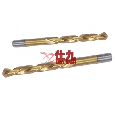 西玛C-MART A0100-3.9全磨镀钛双后角麻花钻3.9mm 高速钢