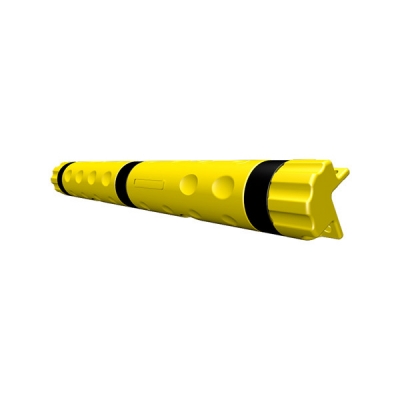 安赛瑞 SAFEWARE 11684 塑料防撞护角 高强度塑料材质，黄色，尺寸90*10*10cm