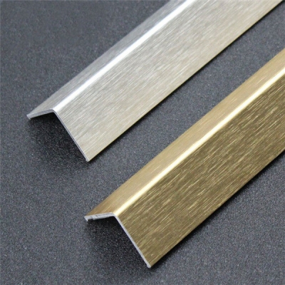 安赛瑞 SAFEWARE 15508 铝合金墙面护角 拉丝铝合金材质,金色,内附双面胶,25mm×25mm×1.5m,厚1.5mm,10根/包