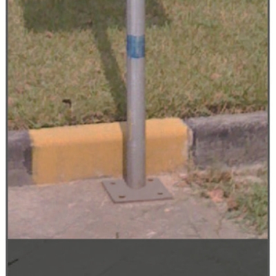 安赛瑞 SAFEWARE 11026 金属立柱（法兰式）镀锌铁材质，直径76mm,高2400mm