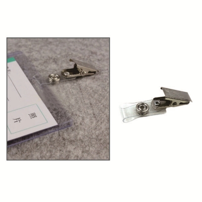 安赛瑞 SAFEWARE 18003 证件夹 金属材质+柔软PVC链接扣，100个/包