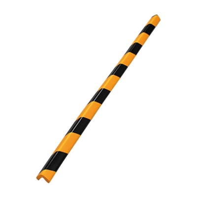 安赛瑞 SAFEWARE 14492 经济型防撞条（直角）发泡橡胶材质,黄黑条纹,31×31×900mm