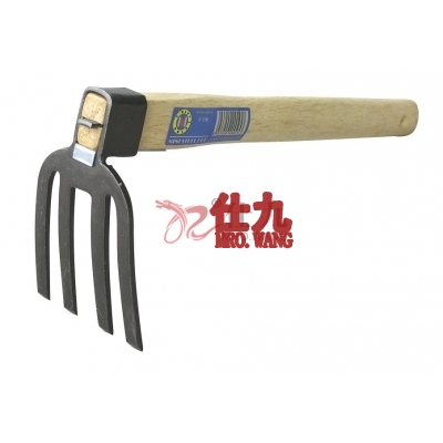 西玛C-MART A0694片手锹（四齿小耙）