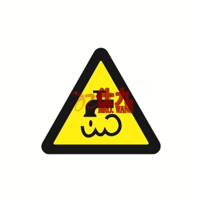 安赛瑞 SAFEWARE 32829 安全警示标签 高性能自粘性乙烯，边长100mm，10片/包