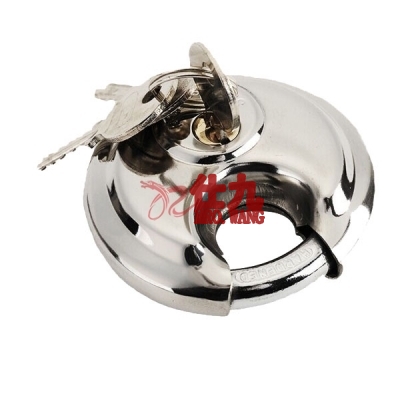 安赛瑞 SAFEWARE 14764 不锈钢圆形挂锁 不锈钢锁体,锁体Φ70mm,锁梁Φ9.5mm