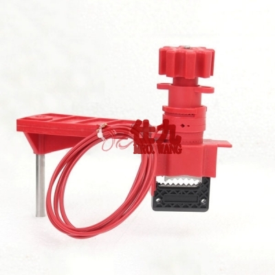 安赛瑞 SAFEWARE 37038 万用阀门锁 钢材和尼龙材质，适用**大手柄宽度4cm（手柄**大厚度为2.8cm)