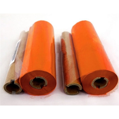 安赛瑞 SAFEWARE 14654 GRAPHTECLCX603热转印标签打印机色带 桔色,120mm×100m,4卷/盒