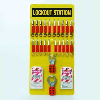 安赛瑞SAFEWARE 33807 锁具挂板 20把锁（套装），300（W）×600（H）