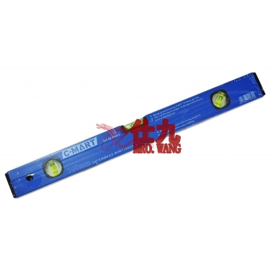 西玛C-MART D0013-20铝合金水平尺（附磁）500mm/20