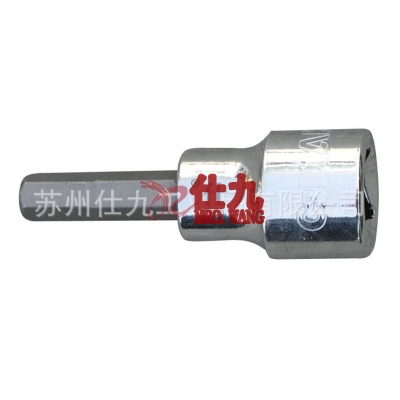 西玛C-MART F0040-H08 10mm六角批头套筒(3/8