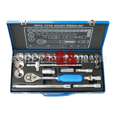 西玛C-MART K0010 26件套筒工具组1/2