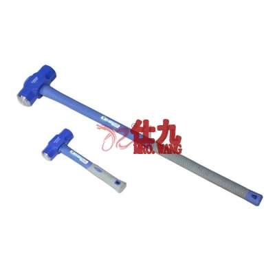 西玛C-MART G0006-12纤维柄八角锤12LB锤头优质高碳钢锻造，双色纤维手柄