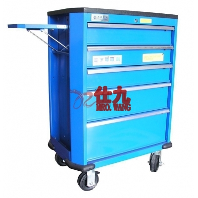 西玛C-MART L0055 五层抽屉工具车 724*470*1032mm 车体选用1.2mm厚冷轧板