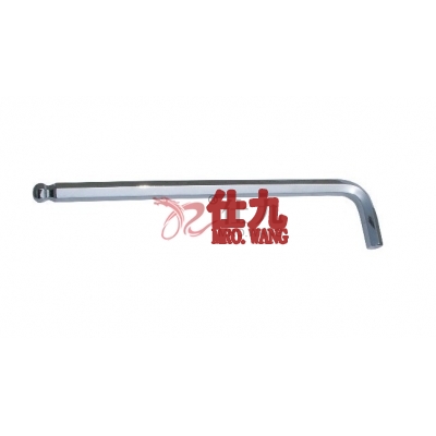 西玛C-MART BD-A0030-5.0单支球头特长内六角扳手5.0mm，S2材质，镜面处理；硬度：54-59