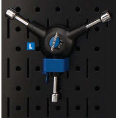 Parktool ST-3 Y型套筒扳手三向套筒扳手8x9x10mm 