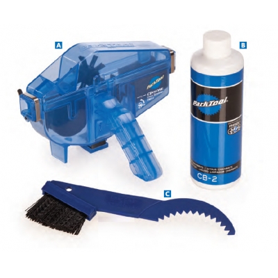 Parktool CG-2.2 链条清洁组 自行车清洗套装 CM5洗链器 除油剂 刷子