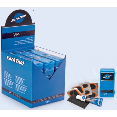 Parktool VP-1 展览盒加胶内胎补片补胎工具内胎修补工具快速补胎