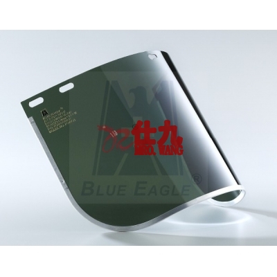 蓝鹰BlueEagle FC48G3 安全面屏 抗紫外线安全面屏 颜色：浅绿 厚度：1.0mm