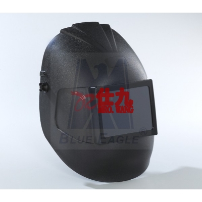 蓝鹰BlueEagle 934P 电焊面罩 头戴式面罩 材质：PP塑胶 颜色：黑