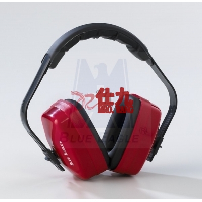 蓝鹰BlueEagle EM92RD 红色耳罩 材质：ABS塑胶 降噪值：NRR=24dB