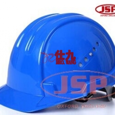 洁适比JSP 01-3030 Owen欧文蓝色头盔 滑扣式头盔 防砸抗刺穿安全帽