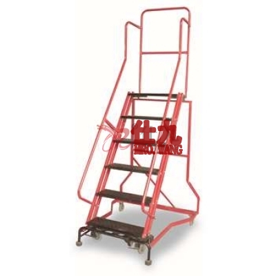 金锚 HB4918G 可移动登高平台梯 仓库移动平台