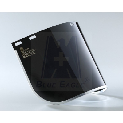 蓝鹰BlueEagle FC48G5 抗紫外线安全面屏 颜色：深绿 厚度：1.0mm