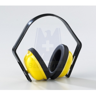 蓝鹰 BlueEagle EM62 PE塑胶耳罩 黄色减噪耳罩 降噪值：NRR=17dB