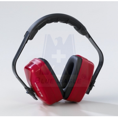 蓝鹰BlueEagle EM92RD 红色耳罩 材质：ABS塑胶 降噪值：NRR=24dB