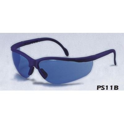 蓝鹰BlueEagle PS11B 安全眼镜 抗冲击、抗穿刺眼镜 颜色：浅藍