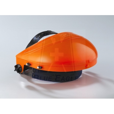 蓝鹰BlueEagle B1OR 橘色头盔 材质：抗冲击ABS塑胶