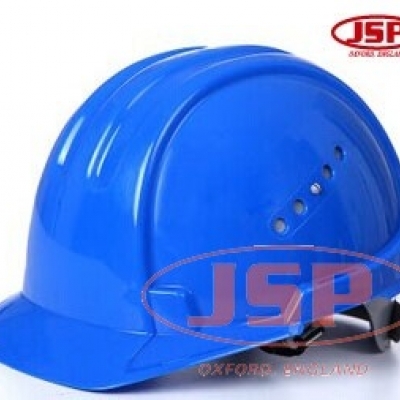 洁适比JSP 01-3030 Owen欧文蓝色头盔 滑扣式头盔 防砸抗刺穿安全帽