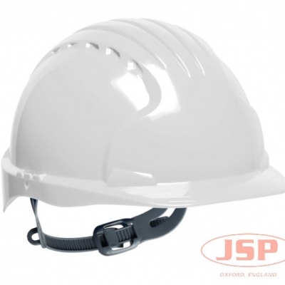 洁适比JSP 01-9010 Force 9A3 滑扣式白色头盔 安全头盔