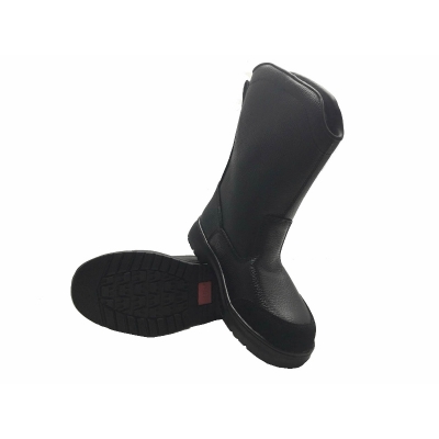 洁适比JSP 06-0603 防砸、防穿刺、防静电、棉保暖型全皮半筒靴